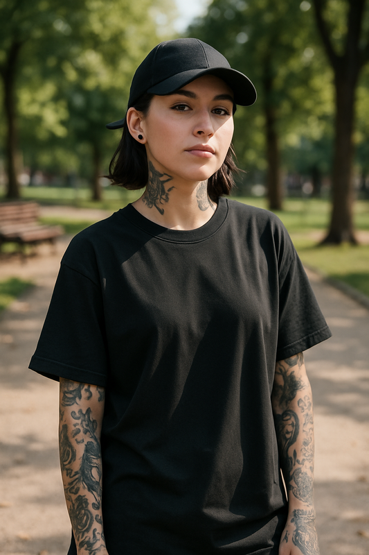Schwarze Bluse
